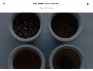 21streetcoffee.com screenshot