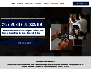 24-7mobile-locksmith.com screenshot