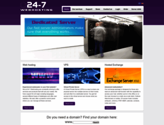 24-7webhosting.com screenshot