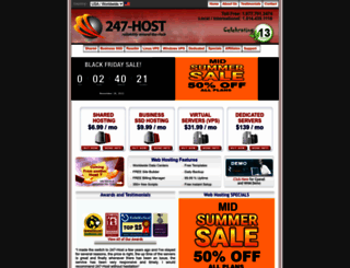 247-host.com screenshot