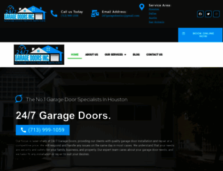 247garage-doors.com screenshot
