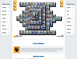 247mahjonggames.com screenshot