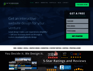 247nywebdesign.com screenshot