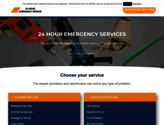 24h-emergencyservice.com screenshot