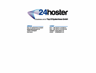 24hoster.com screenshot