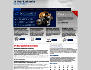 24hour--locksmith.com screenshot