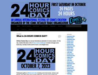 24hourcomicsday.com screenshot