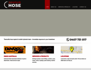 24hourhose.com.au screenshot