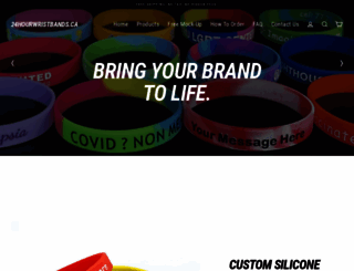 24hourwristbands.ca screenshot