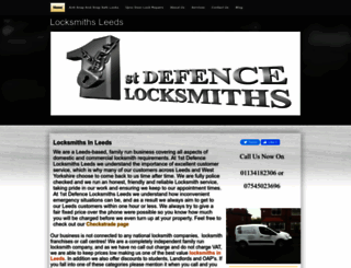 24hrlocksmithsleeds.co.uk screenshot