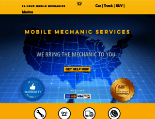 24hrmobilemechanics.com screenshot