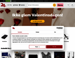 24hshop.no screenshot