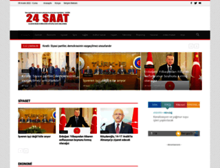 24saatgazetesi.com screenshot