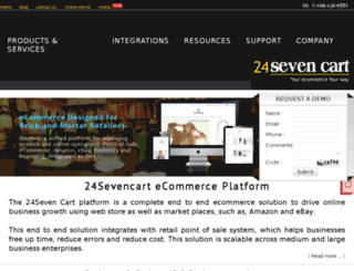 24sevencart.com screenshot