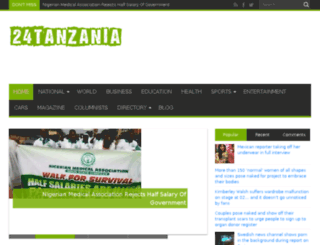 24tanzania.com screenshot