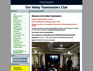 2854329.toastmastersclubs.org screenshot