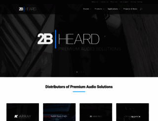 2b-heard.com screenshot