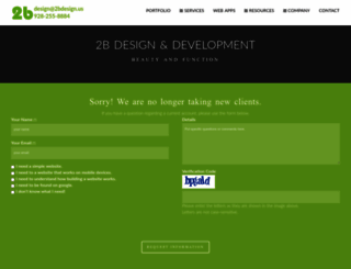 2bdesign.us screenshot