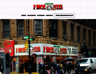 2brospizza.com screenshot