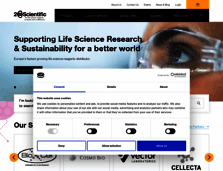 2bscientific.com screenshot