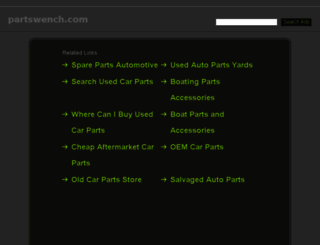 2crommy.partswench.com screenshot