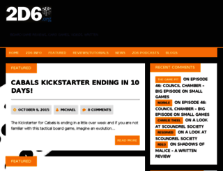 2d6.org screenshot