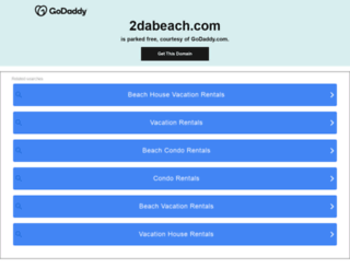 2dabeach.com screenshot