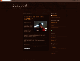 2daypost.blogspot.com screenshot