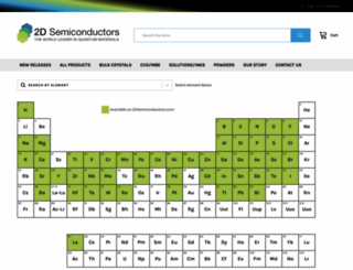 2dsemiconductors.com screenshot