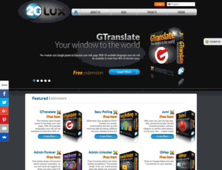 2glux.com screenshot