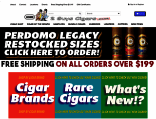 2guyssmokeshop.com screenshot