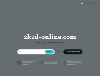 2k2d-online.com screenshot