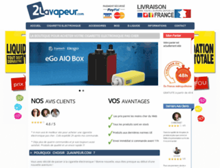 2lavapeur.com screenshot