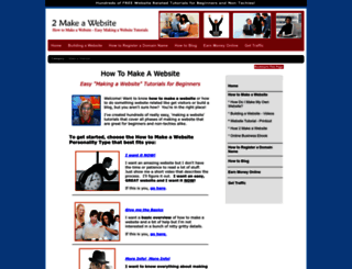 2makeawebsite.com screenshot
