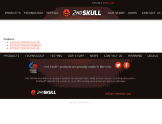 2nd-skull.hostedbywebstore.com screenshot