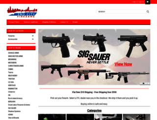 2ndcityfirearms.com screenshot
