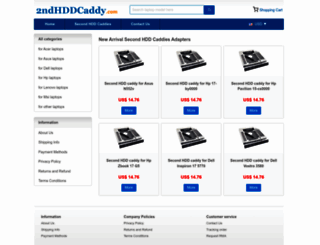 2ndhddcaddy.com screenshot