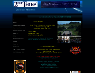 2ndthief.org screenshot