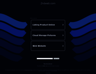 2ndweb.com screenshot