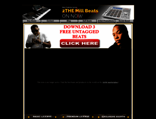 2themillbeats.com screenshot