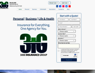 3000insurancegroup.com screenshot