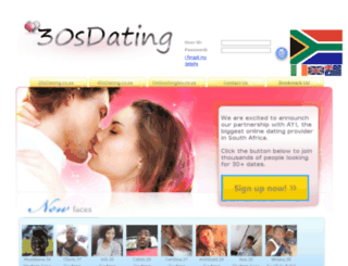 30sdating.co.za screenshot
