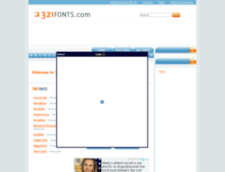 321fonts.com screenshot