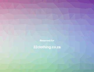 32clothing.co.za screenshot