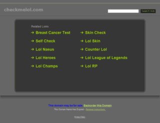 3451.checkmelol.com screenshot
