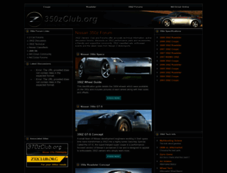 350zclub.org screenshot