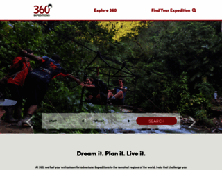 360-expeditions.com screenshot