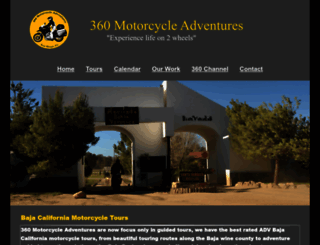360motorcycleadventures.com screenshot