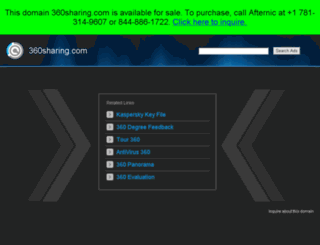 360sharing.com screenshot