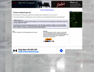 360sportsleague.com screenshot